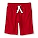 The Children's Place Boys' Big USA Shorts, Classic Red, Medium/7/8