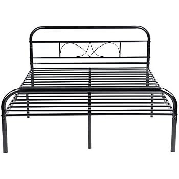 headboard greenforest boxspring platform replacement slats mattress stable base frame double bed metal