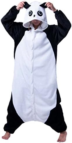 HARVEY Unisex Adult Kung Fu Panda Animal Cosplay Costume Anime Cartoon Piece pajamas XL