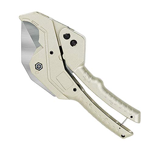 GARTOL Pipe and Tube Cutter - Ratcheting Hose Cutter One-hand Fast Pipe Cutting Tool for Cutting up to1-5/8 inch PEX,PPR,PVC,Aluminium Plastic Pipe, Suitable for Plumbers,Home Working - Thumbnail 3