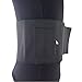 Concealed Belly Band Gun Holster Under Cover Elastic Abdominal Band Pistol Holster with 2 Magazine Pouch for 38