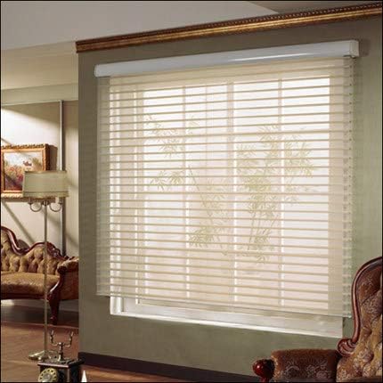 Amazon.com: Persiana enrollable gruesa, cortina suave doble para ventana, balcón, baño, impermeable, magnética, persianas horizontales.: Home \u0026 Kitchen