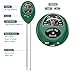 Adorma Soil pH Meter, 3-in-1 Soil Test Kit for Moisture,Light&pH Meter,Gardening Tool Kits, Great for Garden, Plants,Lawn, Farm,Indoor & Outdoor (Green)