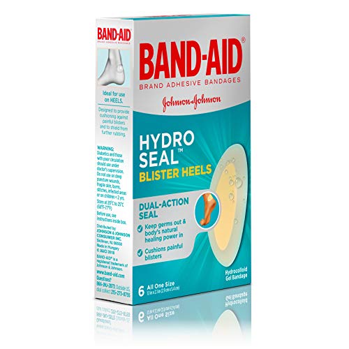 BandAid Brand Hydro Seal Adhesive Bandages for Heel Blisters