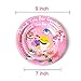 49 Shark Party Supplies, Birthday Party Dessert Set, 32 pcs 9 + 7 Inch Party Paper Plates, 16 pcs