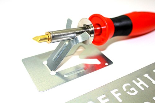 TRUArt Stage 1 Wood/Leather/Cardboard/Paper Pyrography Pen Set w/Jewelry Soldering Point - Best Woodburning Crafts Burner Tool Kit - Comes with 35 Different Tips, Dual Power Mode - 30W / 15W, Gourd - Thumbnail 7