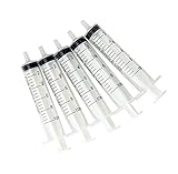 Karlling 10ml Syringe for Liquid,Plastic Syringe