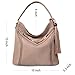 KISS GOLD(TM) Womens Hobo Handbag Tote Bag PU Leather Shoulder Bag with Tassels