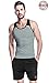 DRSKIN Undershirts Running Shirt Tank Tops Men's Cool Dry Compression Baselayer Sleeveless (Packs of 1, 2, or 3 Deals) (Manggo G-B02 M)