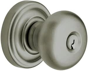 Baldwin Hardware 5206.151.ENTR maçaneta clássica com chave para entrada