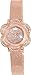 GUESS U0139L3 Rose Gold-Tone Floral Mesh Watch