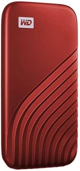 WD 1TB My Passport Portable SSD External NVMe USB-C 1050MB/s PC Xbox PS Red view 9