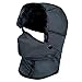 LETHMIK Winter Trapper Ushanka Hat Unisex Faux Fur Waterproof Hunting Hat with Breathable Mask Dark Blue