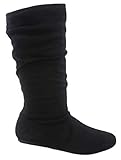 Wells Collection Womens Wonda Boots Soft Slouchy