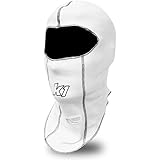 K1 Race Gear Single Layer Nomex Head Sock/Balaclava (White)