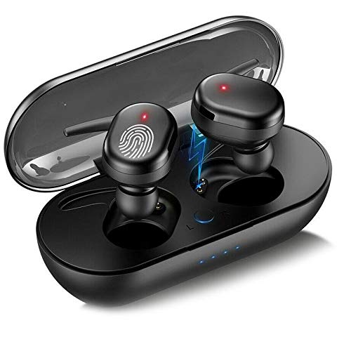 Ztot0p Waterproof Bluetooth 5.3 True Wireless Earbuds, Touch Control,30H Cyclic Playtime TWS Headphones with Charging Case and mic, in-Ear Stereo Earphones Headset A