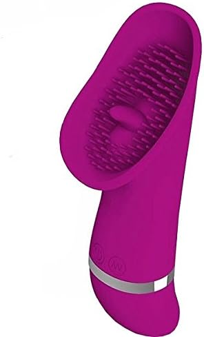 Bathmos Oral Tongue Simulator Tongue Vibrant Toy Stimulator Waterproof 30-frequency Vibration Wand Multi Speed Wireless Clitorial Sucking Toy for Adult Couples