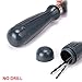 Skelang Hand Drill 1/4-Inch Capacity Powerful and Speedy Manual Hand Drill With Finely Cast Steel Double Pinions Design, 3 Jaw Chucks and ABS Anti Slip Handle