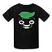 Guava Juice Face Cotton Youth Unique Novelty Funny T Shirt Black