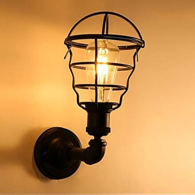 American Iron Wall Lamps Industrial Adjustable Led Lighting