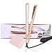 Flat Iron for Hair-Ceramic Hair Straightener and Curler 2 in 1 Inch Multi-Styler with Twist & Curl Technology, Color Care Protection, Champagne
