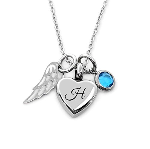 image for Bella Metallo Urn Necklace For Ashes - Memorial Necklace - Urn Keepsak