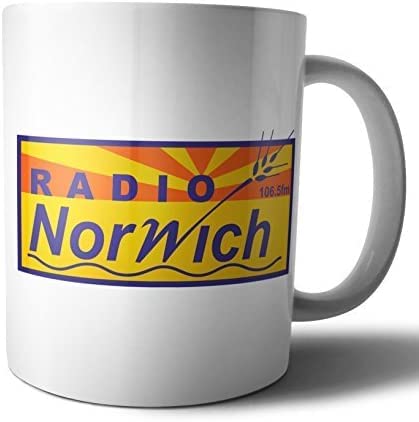 Crunchy Carrots Alan Partridge Radio Norwich Mug 106.5 FM