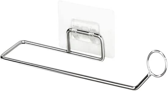 TRYSHA Acero Inoxidable Porta Papel Toalla de Cocina del Estante Auto