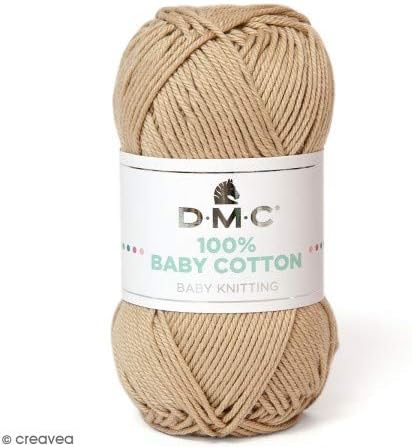 DMC Baby Cotton - Hilo de algodón (50 g) beige: Amazon.es: Hogar