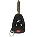 KeylessOption Keyless Entry Remote Control Car Key Fob Replacement Uncut Key for M3N5WY72XX