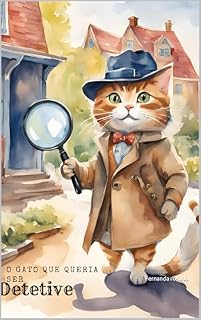 Livro O gato que queria ser detetive