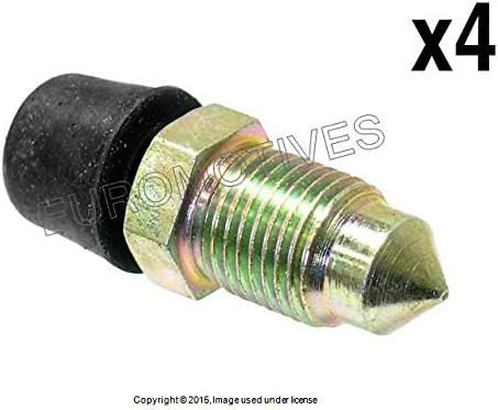for Porsche 356-C/SC Brake Caliper Bleeder Valve Screw (x4)