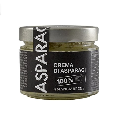 Gourmet Asparagus Tapenade and Dip by Serendipity Life. Tender Asparagi for the most Spectacular Olive Oil Spread, Cream, Fillings and Sauces. Imported from Italy (270gr)