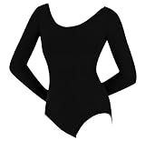 Childrens Long Sleeve Leotards Cotton/Lycra