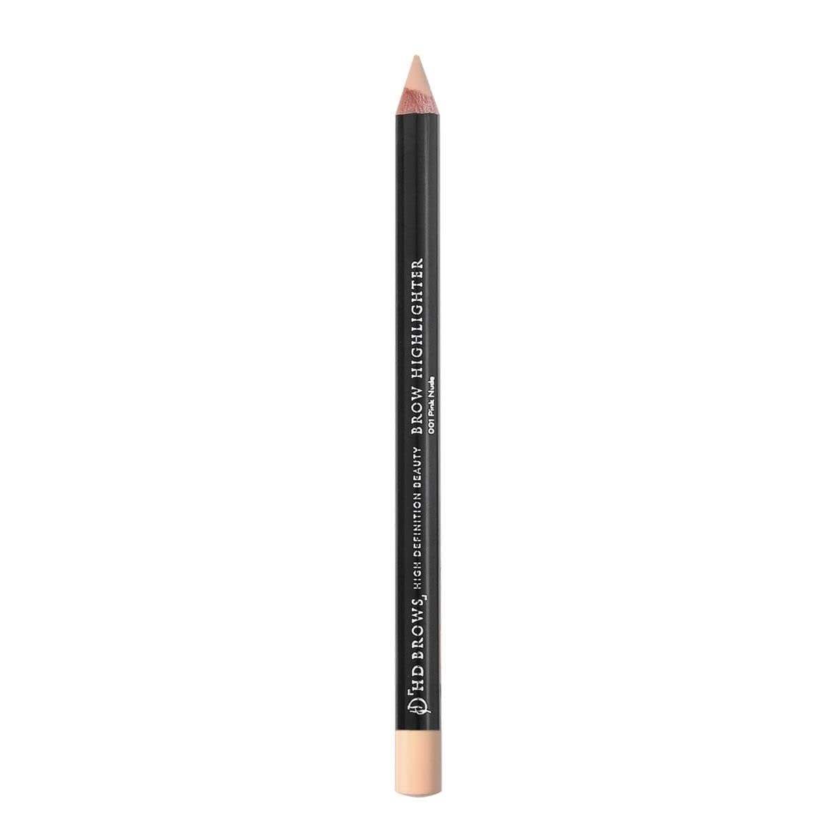 HD BROWS Brow Highlighter Under Eyebrow Highlighting Pencil, Soft Creamy and Easy to Blend, Highly Pigmented, Can Also be Used as Eyeliner, Pink Nude- Fair/Light Highlighter Shade