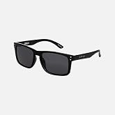 CARVE Goblin Rectangular Sunglasses for Men and Women, Polarized Options | 100% UV protection - Polarized and recycled frame options - Lightweight - 5-barrel hinges - Microfiber case