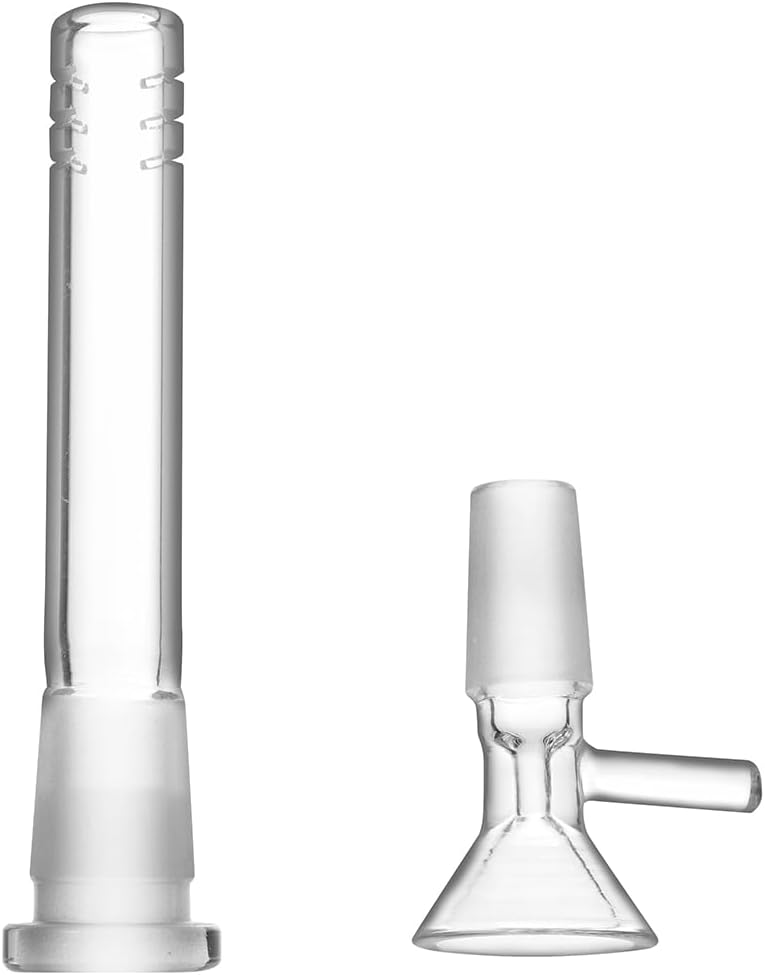 BMTick 14mm 12cm Down Stem Chemical Diffuser Funnel Adapter Set of 2 Lab