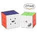 Vdealen Speed Cube Set, Includes 2x2 3x3 Stickerless Magic Cube Puzzle