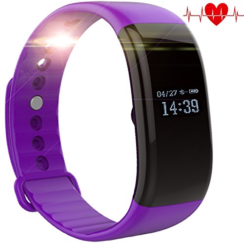 Fitness tracker watch, th fitness tracker with heart ra…