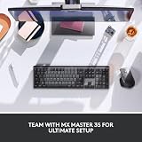 Logitech MX Mechanical Mini Wireless Keyboard QWERTY UK Grey view 10