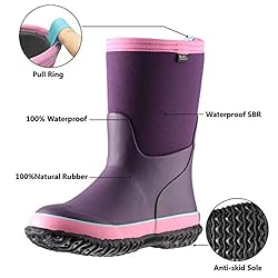 MCIKCC Unisex-Child Kids Waterproof Winter Rain