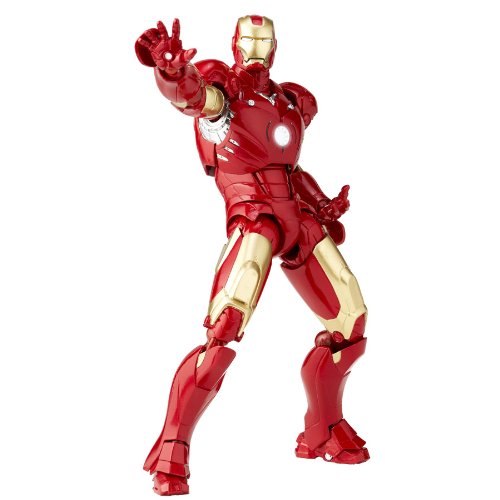 Iron Man Revoltech SciFi Super Poseable Action Figure #036 Iron Man Mark III