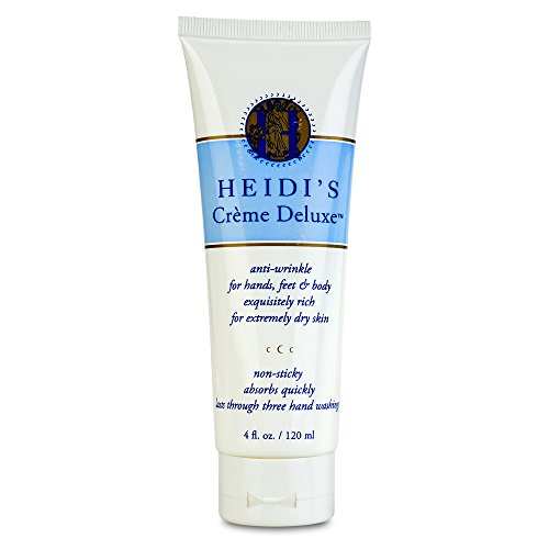 HEIDI S Creme Deluxe Anti Wrinkle Hand Treatment Creme, 4 Ounce