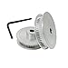 Orish 2 Pcs Aluminum GT2 60T Timing Belt Pulley 6.35mm Bore for RepRap 3D Printer