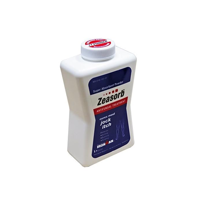 Zeasorb Absorbent Jock Itch Powder 2.5 oz (5 Pack)