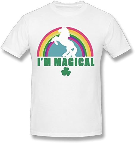 Printed Short Sleeve T-shirt I Am Magical Stamp