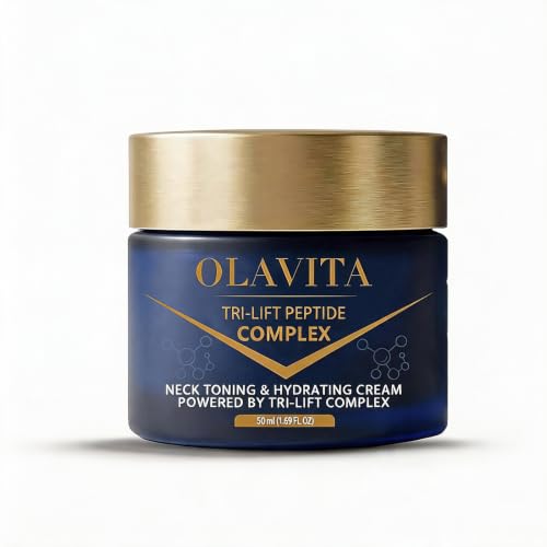 Fhjkuy Olavita Tri-Lift Peptide Cream, Neck Firming Cream 50ml 41tLhCzRn1L