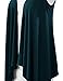 MBJ WSK1071 Womens Lightweight Sleeveless Draped Open Cardigan XXL TEAL