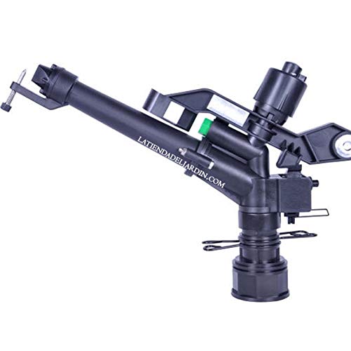 Suinga Top 12 Irrigation Cannon – Range 30 m Adjustable 0-360º | Irrigation Sprinkler Thread 1 1/2" | Professional Sprinkler for Agriculture and Large Areas | Agricultural Sprinklers