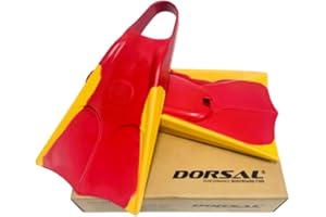 DORSAL Bodyboard Bodysurfing Floating Swimfins (Flippers) Comfortable Natural Gum Rubber for Swimming, Diving, Surfing